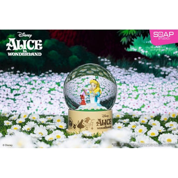 Soap Studio DY306 Alice In Wonderland Alice and Dinah Snow Globe